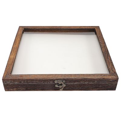 Tre insekt prøven displayet Beskyttende prøveoppbevaringsboks med Eva Pad tw 30X30cm (30x30cm)