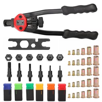 Bolongking Arbetsbesparande handnitning BT-605 Manuell nitmaskin Nitverktyg med mutterformar M3M4M5M6M8M10 manuell nitmaskin som foto United States