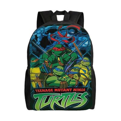 teini-ikäinen mutantti ninja kilpikonnat reppu teini-ikäinen koululaukku kangas muistikirja reppulaukku unisex-hjka1863