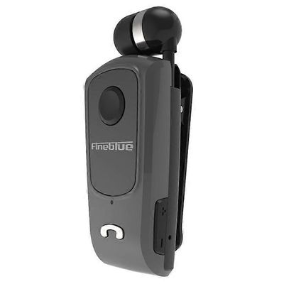 Fineblue F920 CSR4.1 sisäänvedettävä Lavalier Bluetooth-kuuloke Musta