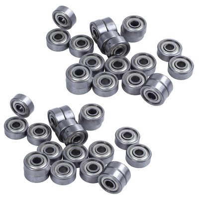 40 kpl 624zz 4mm x 13mm x 5mm hiiliteräs suojattu radiaalikuulalaakerit syväurakuulalaakerit