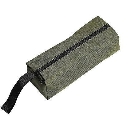 Liltop Bærbar Reparation Tool Opbevaringspose Organizer Zip Spanner Bæretaske Pose Vandtæt Grøn Small