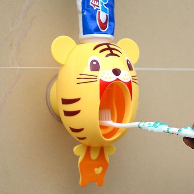 Automatisk tandpasta squeezer giraffe