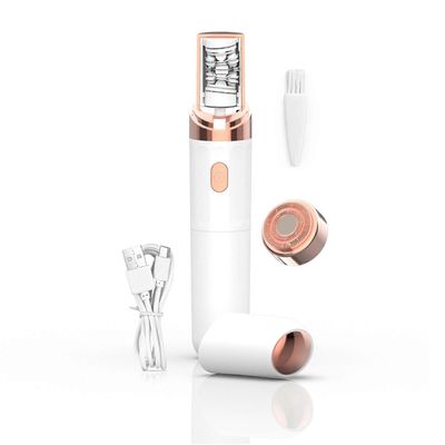 Pluxy Epil Pro 3.0 johdoton kasvojen epilaattori - 2-in-1 sähköinen kulmakarvojen partaveitsi ja hiustenpoistoaine kasvoille, käsille, jaloille, ka...