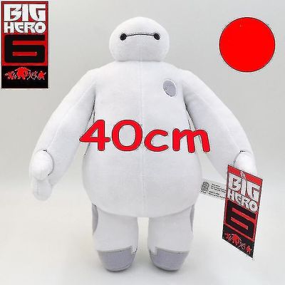 Treingi 40 cm stor størrelse Stor helt 6 Baymax Plys FilmDukker Legetøj