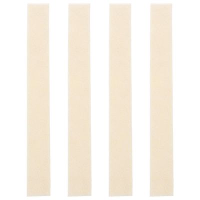 4kpl Huiluharjoitus Huopanauhaklarinetti Mykkä Pasuuna Äänenvaimennin Pasuuna Harjoitus Huopanauha Valkoinen 10.20X1.20X0.20CM