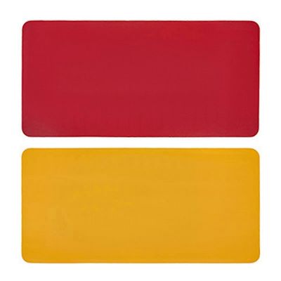 Suuri pöytälevy luistamaton nahkainen hiirimatto vedenpitävä kirjoitusmatto toimistoon/kotiin/pelaamiseen Viini punainen keltainen 120cm x 60cm