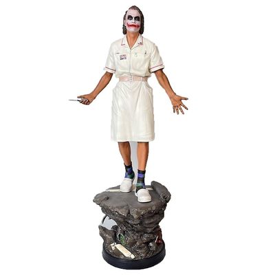 Nbxxl "Jokerisairaanhoitaja Heath Ledger Marvel DC: n itsemurharyhmä seisoo PVC-hahmossa"
