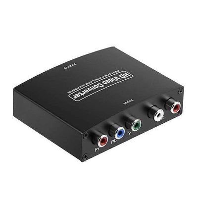 Ypbpr–HDMI-komponentti–HDMI-yhteensopiva HD-muunnin Ypbpr+L/Raudio–HDMI-yhteensopiva muunnin