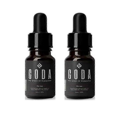 2X 15 ml GODA For Her Feromonihajuvesi naisille, pitkäkestoinen jasmiinilla ja ruusulla