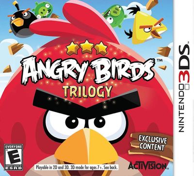 Angry Birds -trilogia - Nintendo 3DS - PAL - Uusi & Sealed