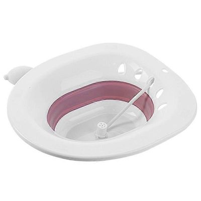 Istumakylpy wc-istuimelle, taitettava istumaamme peräpukamiin ja peräaukon fisteliin, istumakylpy synnytyksen jälkeiseen hoitoon naisille, lantioky...