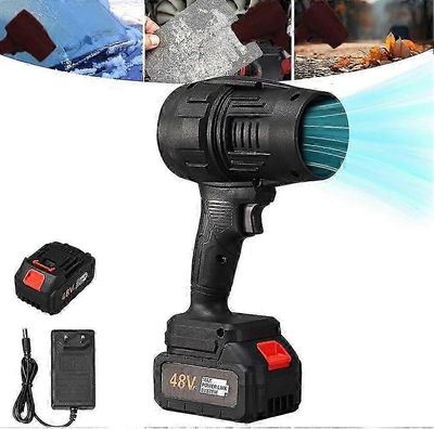 Seese akkukäyttöinen lehtipuhallin, kädessä pidettävä turbosuihkupuhallin 2025 p Musta