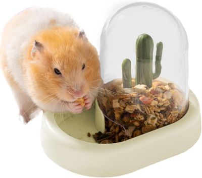 Tianzun Automaattinen syöttölaite, automaattinen hamsterin syöttölaite, automaattinen syöttölaite hamstereille, linnuille, kyyhkysille, papukaijoil...