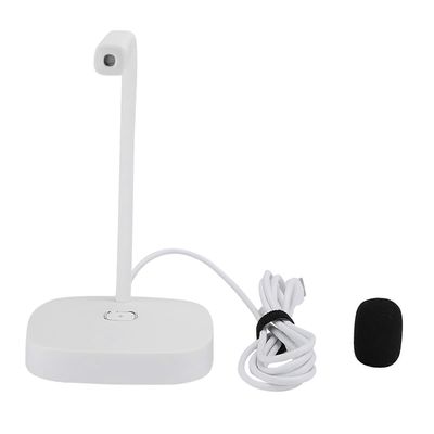 G22 USB-tietokoneen mikrofoni Monisuuntainen yksinkertainen työpöydän mikrofoni Windows XP / 7/8/10 / Mac OSWhite