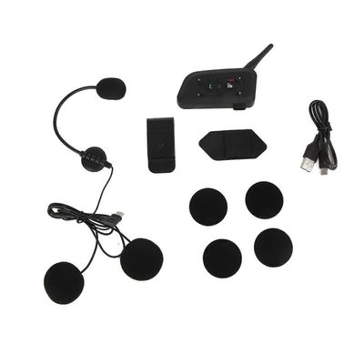 EJEAS V6 Pro 1200M moottoripyöräkypärä Bluetooth-sisäpuhelinkuulokkeet tuomarille 6 käyttäjälle