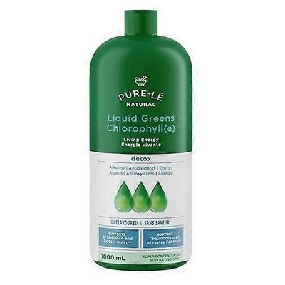Pure-le Pure-le Natural Liquid Greens maustamaton, 1 litra