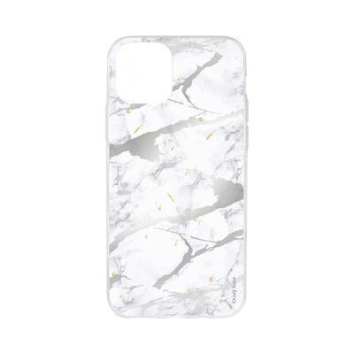Crazy Kase Shell til iPhone 11 Pro Max Soft Grey Marble Effect