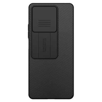 NILLKIN CamShield -kotelo Xiaomi Redmi Note 13 5G PC -puhelimen suojalle kameran liukusäätimellä Musta