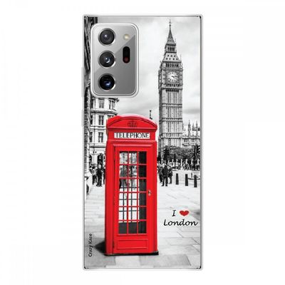 Crazy Kase Hull Til Samsung Galaxy Note20 Ultra I Silikone Fleksibel 1 Mm, London