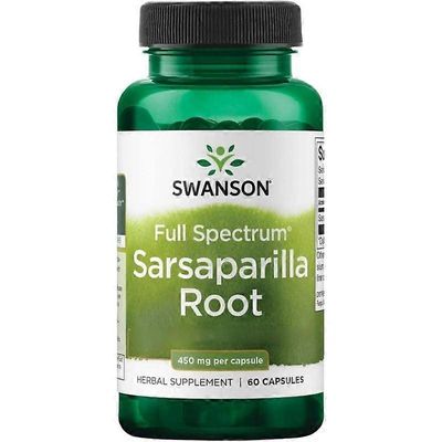 Swanson Full Spectrum Sarsaparilla Root 450mg kapselit 60