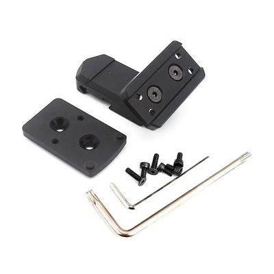 Arisaka Offset Optic Mount Side Mount For Red Dot Seværdigheder Aimpoint Micro T1 T2 H1 H2 Trijicon Rmr Sro Sig Romeo 5 Holosun Hs403 Sort