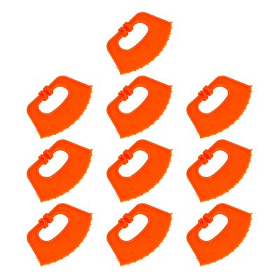 10x Laranja Cow Nose Ring Tools Clip til husdyr Mavericks Fravænning