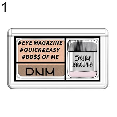 Dnm 2g Pearlescent Tofarget Gradient Stempel Øyenskygge Vanntett Øye makeup Qinhai 1