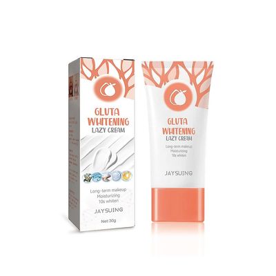 Whitening Lazy Cream, Gmeelan Orange Exfoliating Whitening Gel Cream
