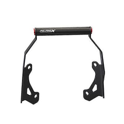 NC 750X moottoripyörä HONDA NC750X 2021-2022-2023-2024 lisävarusteet jalustan pidike puhelin matkapuhelin GPS navigointikilven kiinnike 22MM PUNAIN...