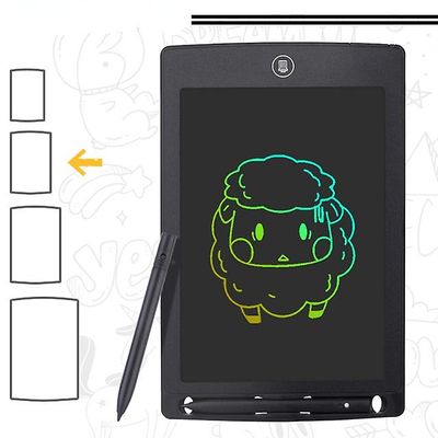 Zch 8.5/10/12 tommer Lcd elektronisk tegning tablet farve tablet 8.5 inch Black