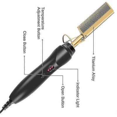 Black Friday Electric Lice Comb - Anti Lice And Nits Comb - Tehokas sähköinen täiden vastainen kampa -Yx