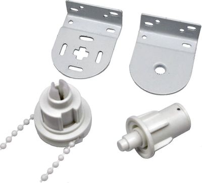 Rullaverhojen korjaussarja, jossa on 32 mm: n rullaverhomekanismi, rullaverhoketju ja metallikiinnike rullaverhoille, enimmäiskuorma 5kg ternel