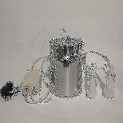 Sähköinen lypsäjä S 7 litran sähköinen tyhjiöpumppu lehmän vuohen karjan lypsykone 304 ruostumattomasta teräksestä valmistettu lypsyämpäri