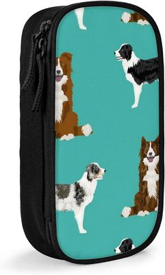 Kerota bordercollie sekoitettu peruskoirarodun kuvio bordercolliet turkoosi penaali SAOE000908 VÄRI One Size