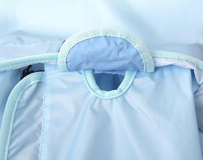 Handuo Hund regnfrakke Casual Light Pet regnfrakke reflekterende vandtæt hund regnfrakke blå 4XL