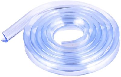 Xqday 1m Hjørnebeskyttelse Kant Beskyttelse Baby Transparent selvklæbende Table Edge