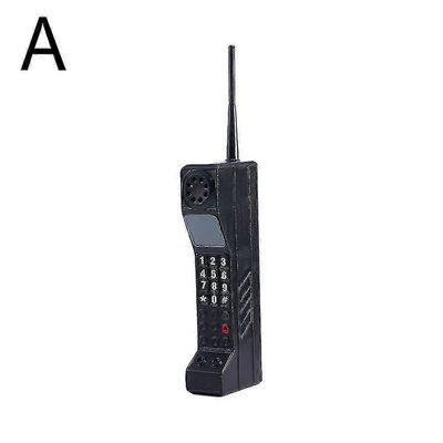 Dual Sim kestävä retro matkapuhelin, klassinen vintage ulkona oleva palikkamuotoilu pitkällä akunkestolla, musta