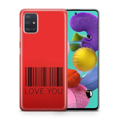 König Taske mobiltelefonbeskytter til Samsung Galaxy Note 10 Lite Case Cover Bag Bumper TPU Elsker dig