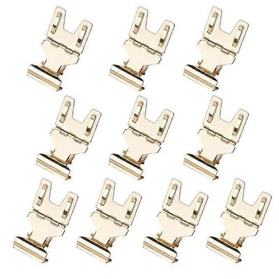 10kpl hintalapun pidike taitettava vakaa kiinnitys galvanoitu vähittäiskaupan tarjoukset etikettipidike kakkukauppaan Qinhai Golden