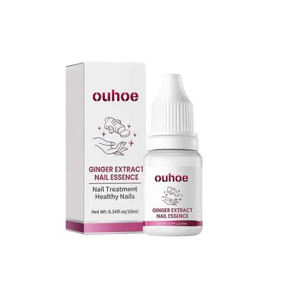 1-3x OUHOE Inkivääri Kynsienhoito Essential, Harmaiden Kynsien Kosteuttava Hoito Kuoriva Kauneuskynsien Essential 3 kpl