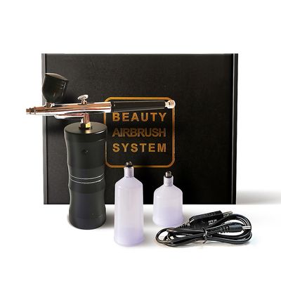 Langaton ilmaharjasarja kannettava ilmaharjasarja kädessä pidettävä ruiskupistooli kakun koristeluun meikki taide kynsipiirustus maalaus tatuointi ...