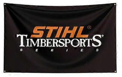 FLAGDOM 90X150CM 3X5FT Stihl lippu polyesteripainettu työkalubanneri sisustukseen 4 läpivientiä4 90 x 150cm