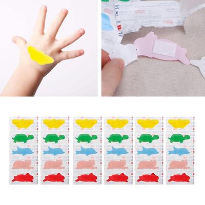 30stk/pakke Patch Bandage Åndbar som vandtæt sår vist Båndtyper Hjælpemiddel tegneseriebåndshjælp Hud Alle billeder Børn-15