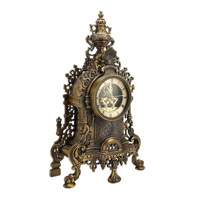 Eurooppalaiset vintage-pöytäkellot Puolimekaaninen kvartsiliike metallinen pöytäkello koteihin Toimistot Hotellit Markkinat