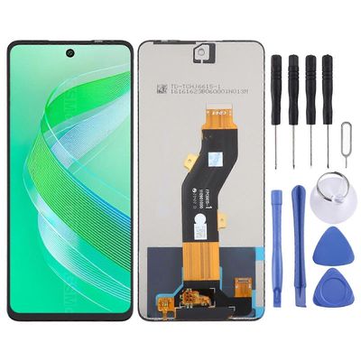OEM LCD + kosketusnäyttö Infinix Smart 8 X6525: lle