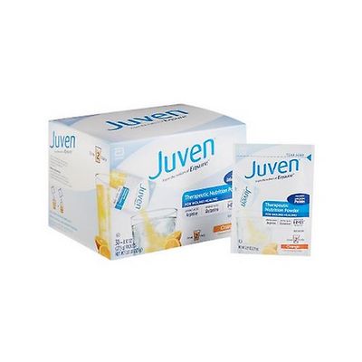 Juven Therapeutic Nutrition Drink Mix Orange, 1 pakkaus (4 kpl pakkaus)