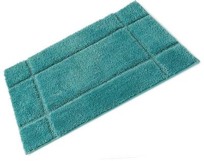 Blue Canyon Orla hav grønne fuld gummi bakkes mikrofiber enkelt badekar Mat 50 cm x 80 cm Hav grøn