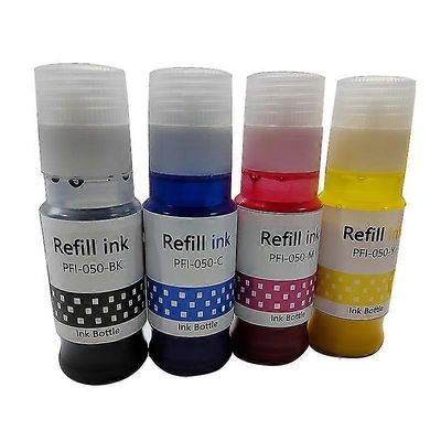 hg PFI050 Yhteensopiva Canon 050 -pigmenttimusteen kanssa TC-20 PFI-050 -mustesuihkutulostimen täyttömuste 6463 kuten kuvassa