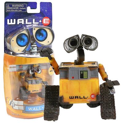 Visgaler Wall-e Robot Væg E Eve Pvc Action Figur Collection Model Legetøj Dukker 6cm 3 Typer Væg E gammel